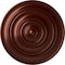 Ekena Millwork Classic Ceiling Medallion (Fits Canopies up to 4 1/8"), 13 1/4"OD x 1/2"P, Antique Copper CM13CLACS - alternate 1